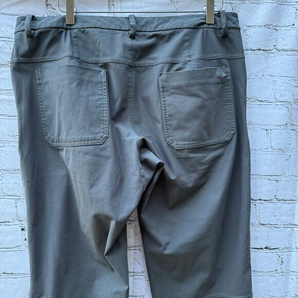 Lululemon Pants ABC Classic Warpstreme Gray Size 38 Casual Versatile Work Mens - Picture 5 of 8